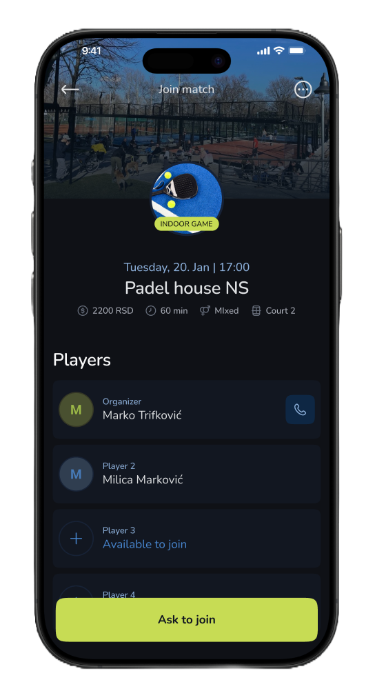 Padeloo app